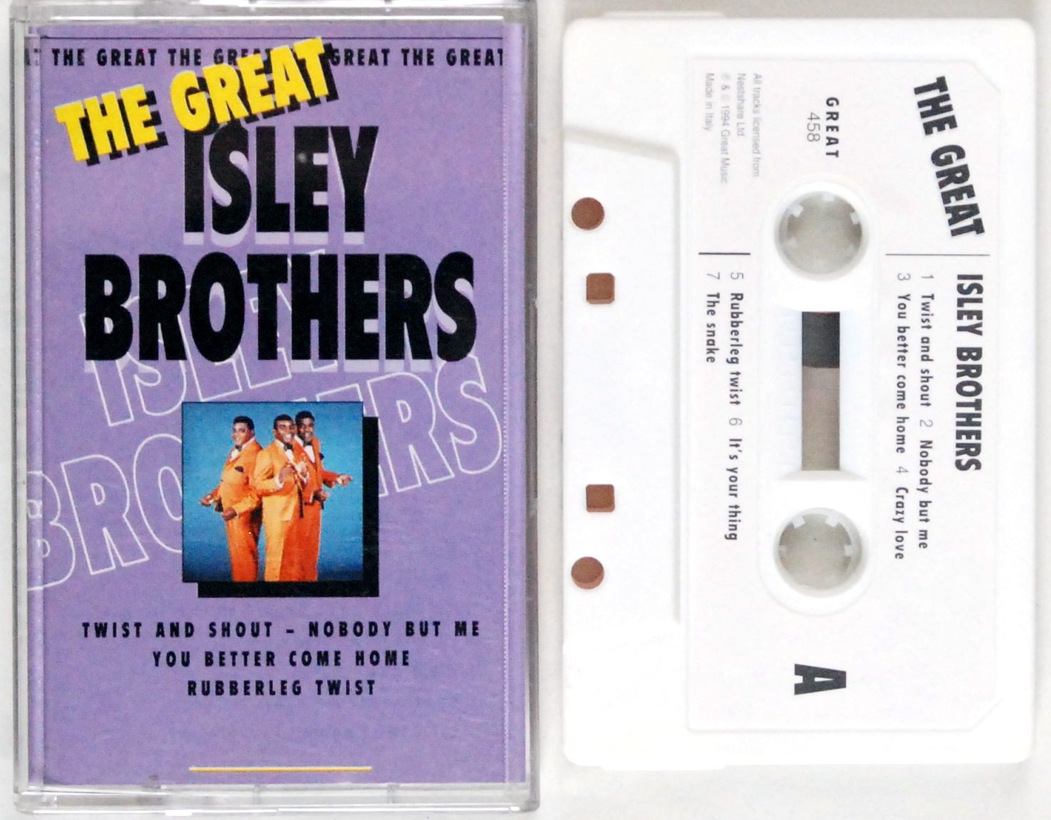 The Isley Brothers - The Great Isley Brothers (kaseta) BDB