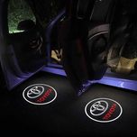 Штатная подсветка двери с логотипом Toyota тойота.Подсветка ног Toyota
