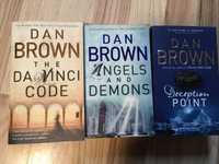 Dan Brown - trzy książki w oryginale