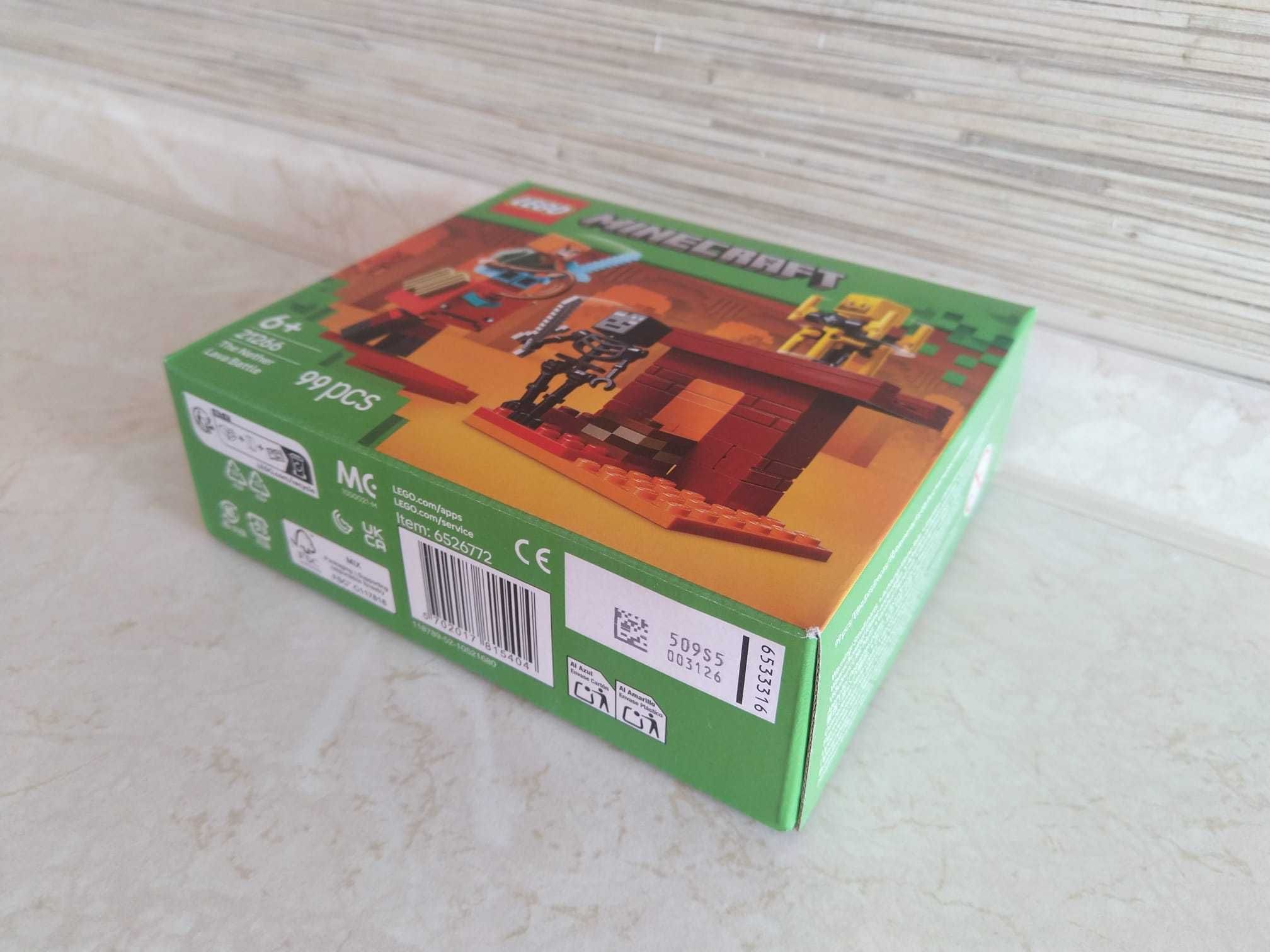 OKAZJA Lego Minecraft nr 21266 bitwa na moście Netheru Wysyłam