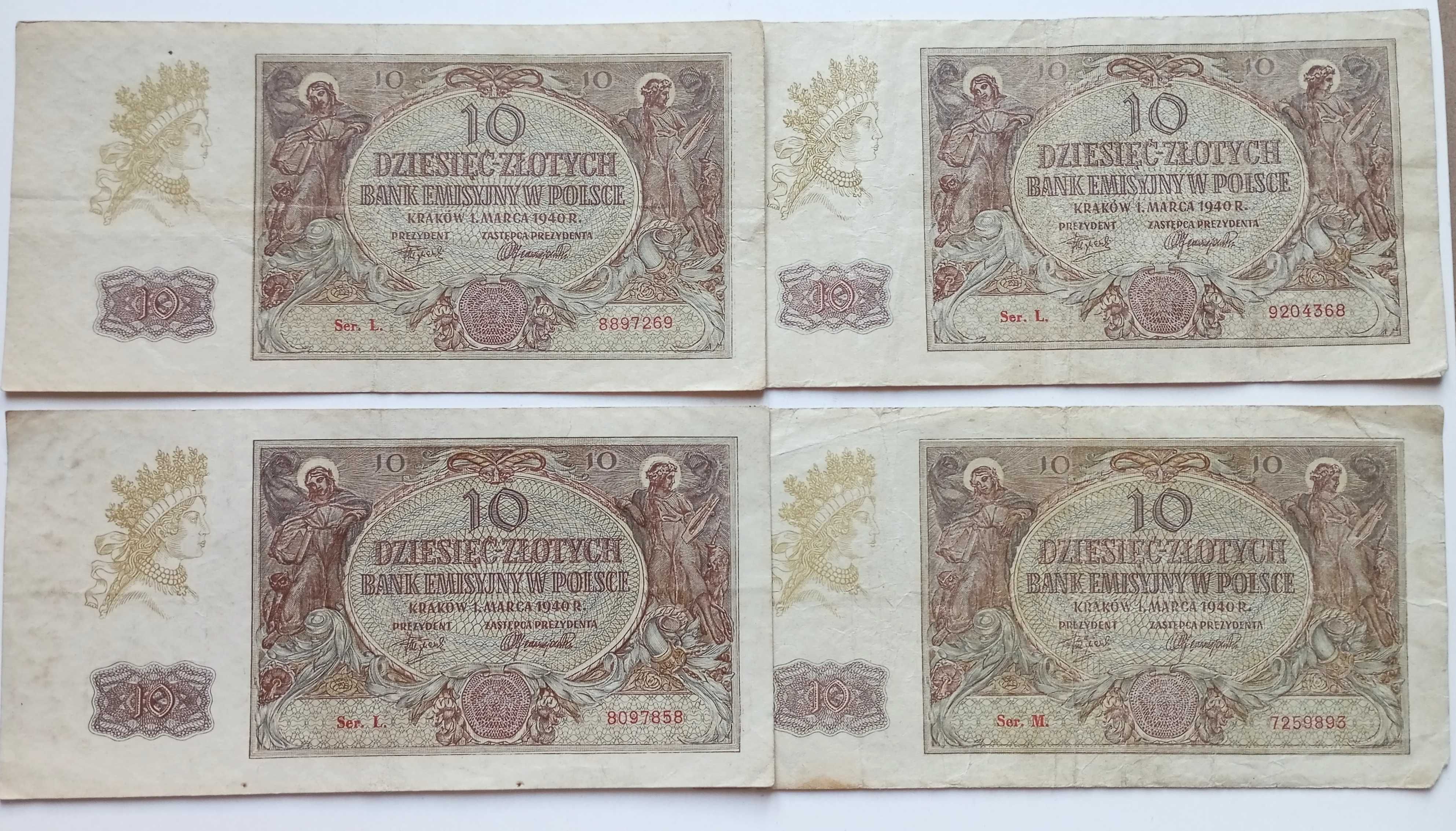 10 zł 1940  - L/M/J -