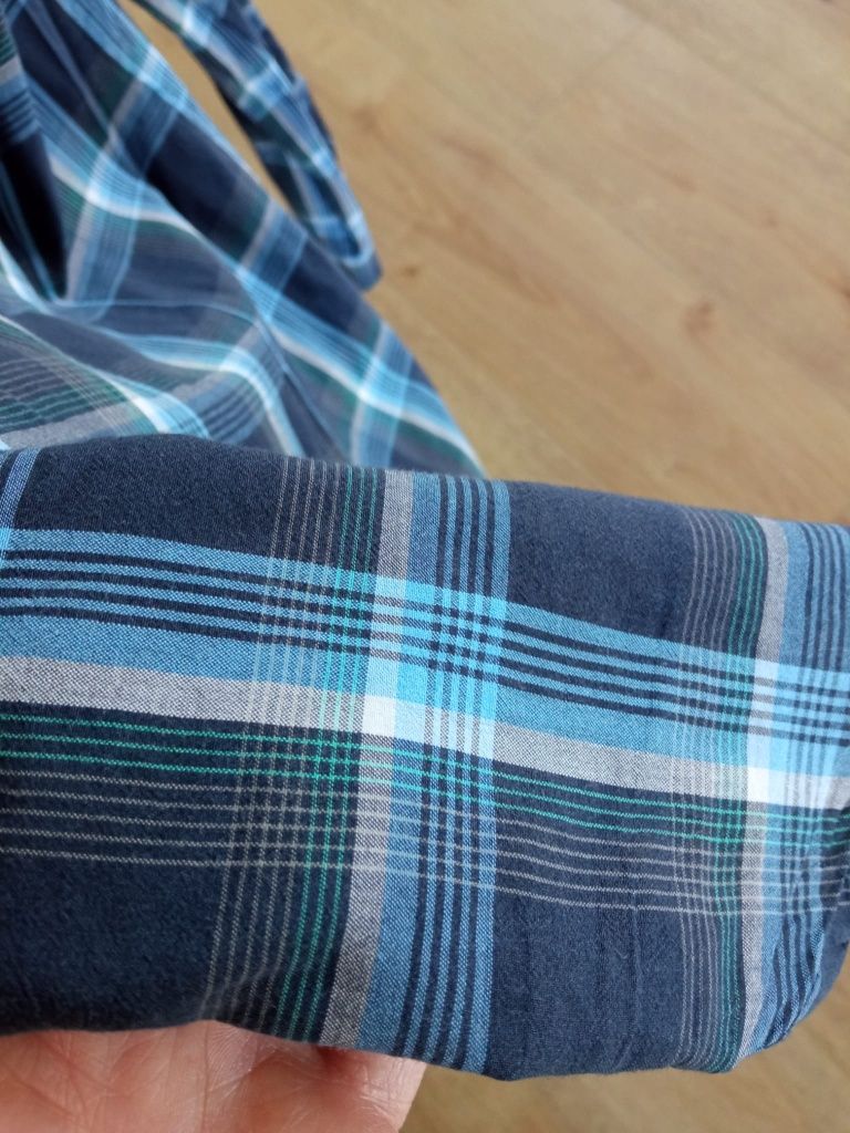 Koszula Esprit 100 % bawełna w kratę xs 34