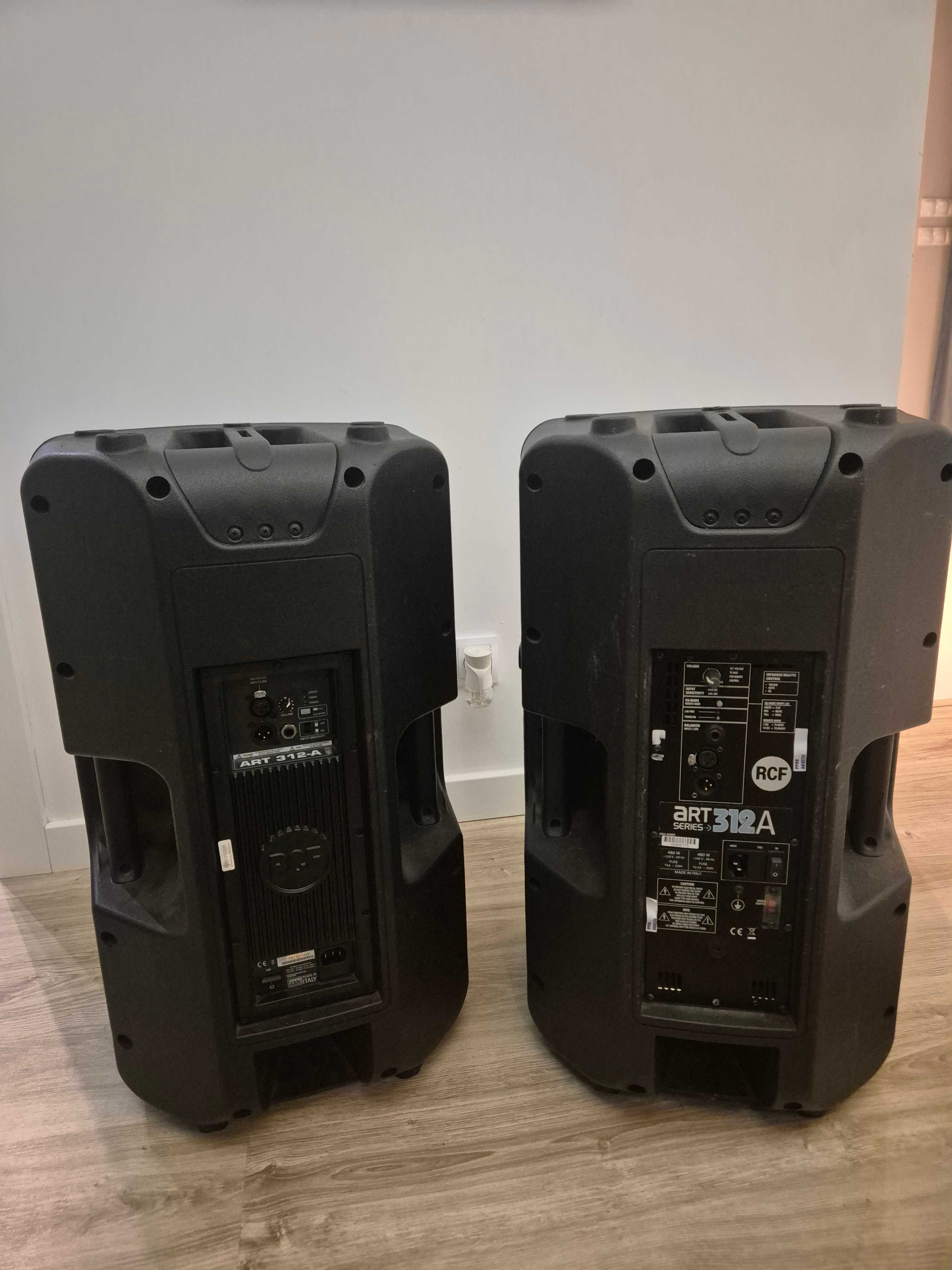 RCF 312-A  + sub 705 AS zestaw 2+1 nagłośnienie dla dj