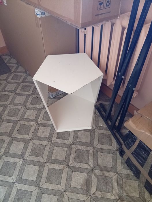 Super stolik biały, kawowy designerski, do klubu lofty