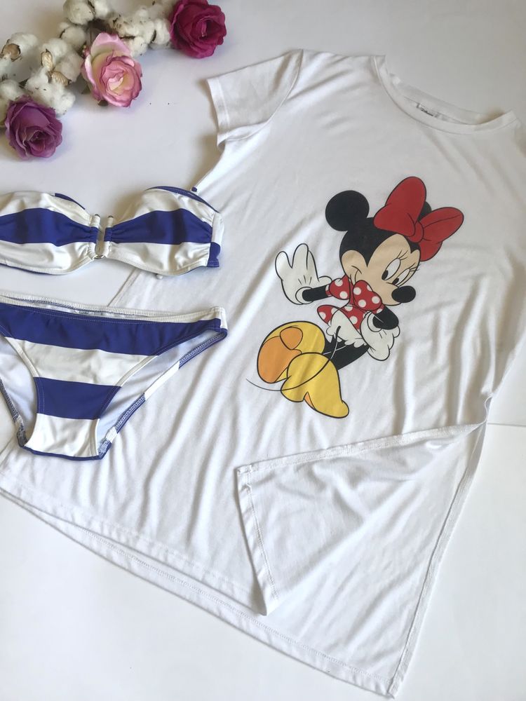 Пляжна Туніка/Футболка. Міні Маус. Disney. S розмір