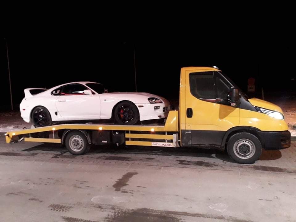 Wynajem wypożyczalnia autolaweta laweta Iveco Daily 3.0 kat. B,  E-TOL