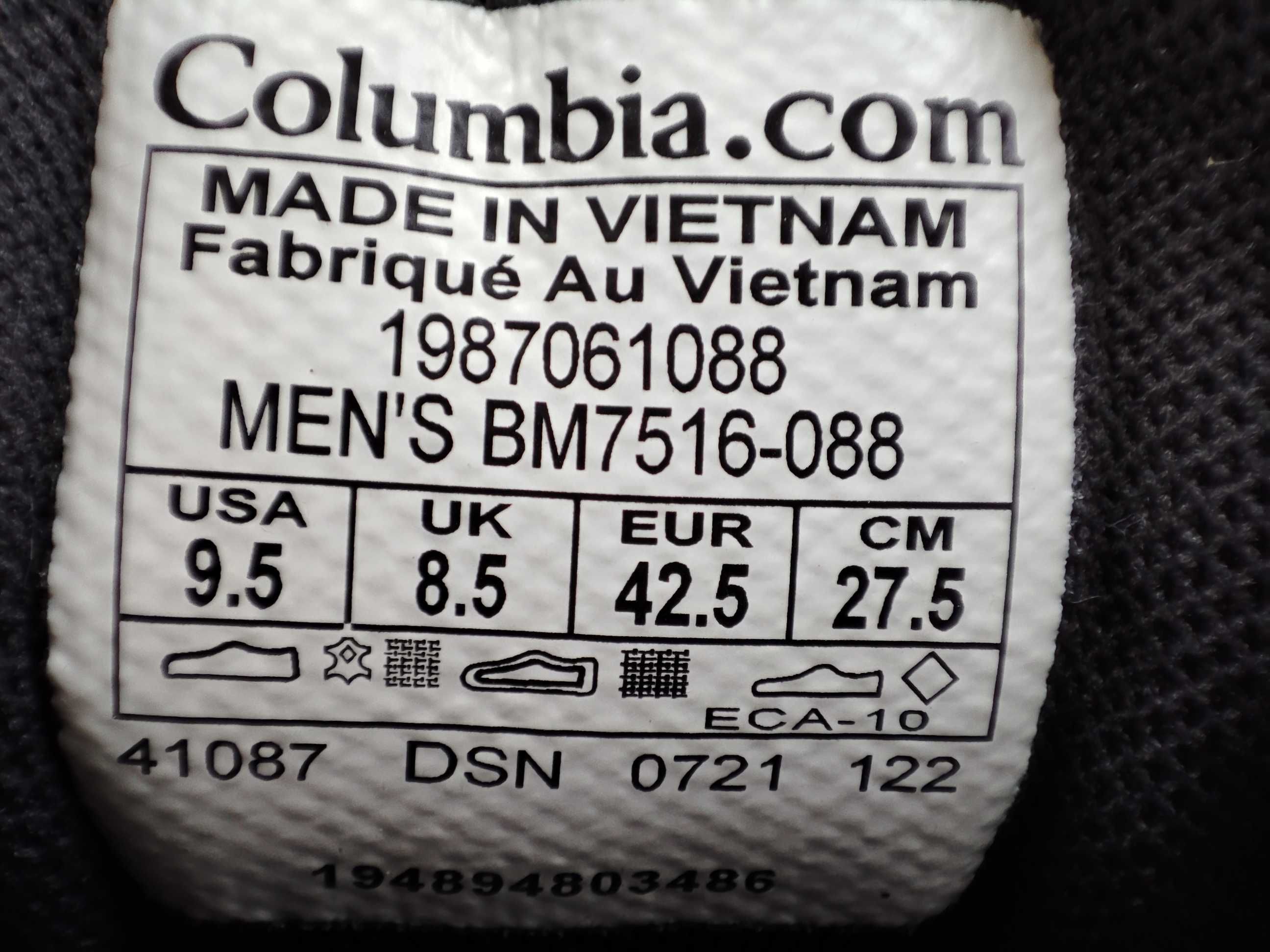 ОРИГІНАЛ100%!!Кросівки Columbia Plateau Waterproof BM7516-088