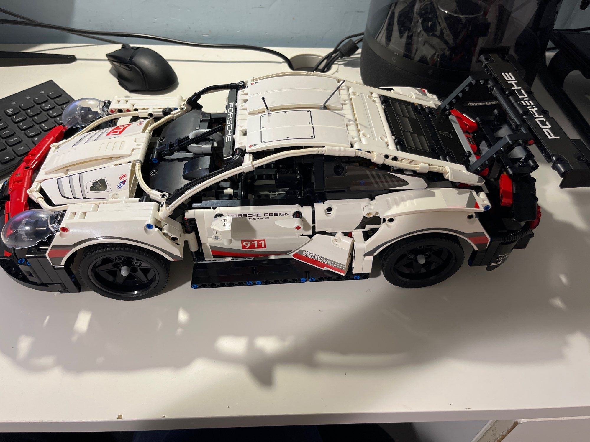 В коробці ‼️ Конструктор Porsche 911 RSR Technic 42096 Lego 1в1 1580 д