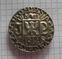 odznaka 1 Kompania Kadrowa 1914