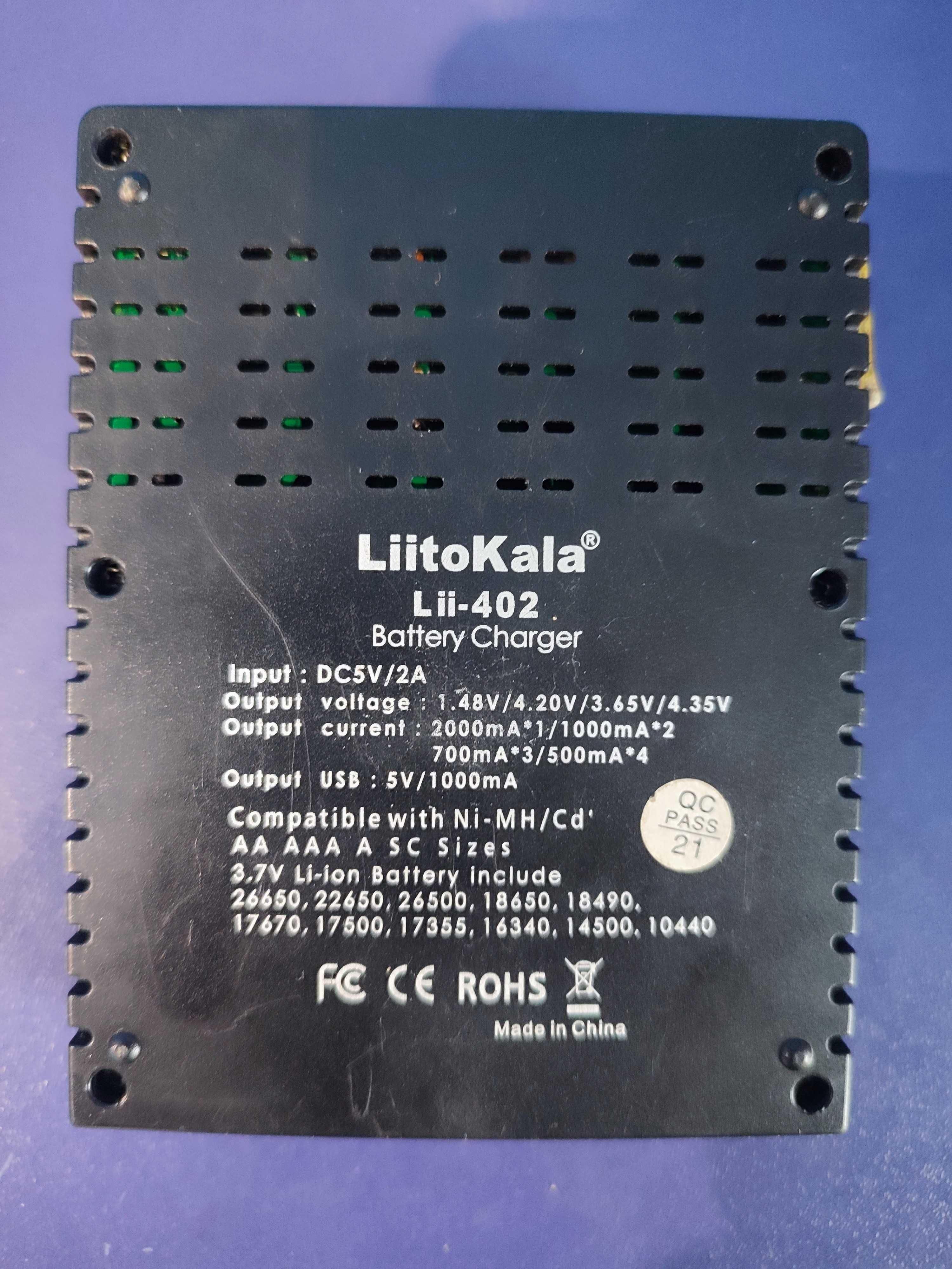 Зарядное устройство Liitokala Lii 402