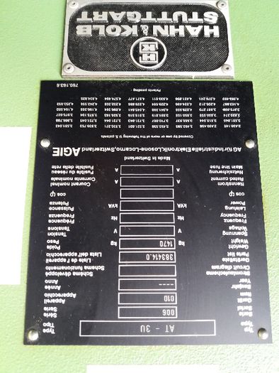 Elektrodrążarka drutowa AGIE AT-3U