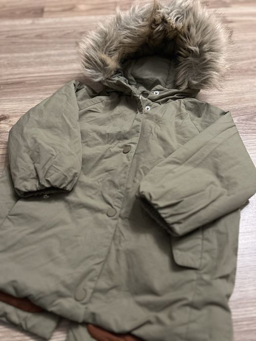 Ocieplana kurtka przejsciowa dla chlopca 98 Zara