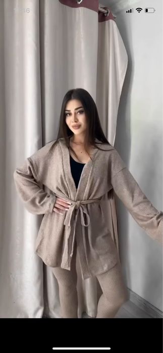 Костюм мʼяка ангора-вязка