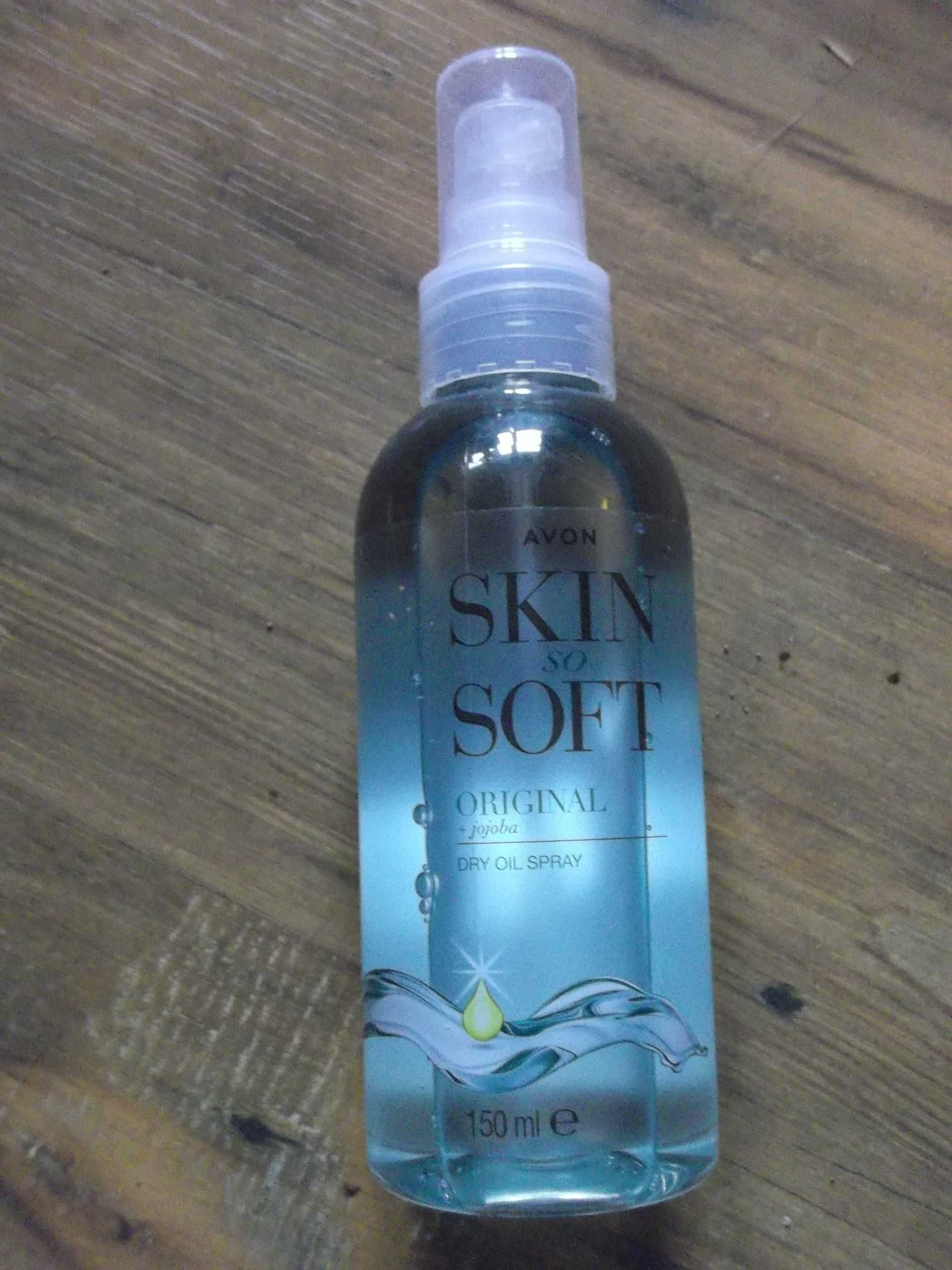Suchy olejek do ciała w sprayu z olejkiem jojoba Avon