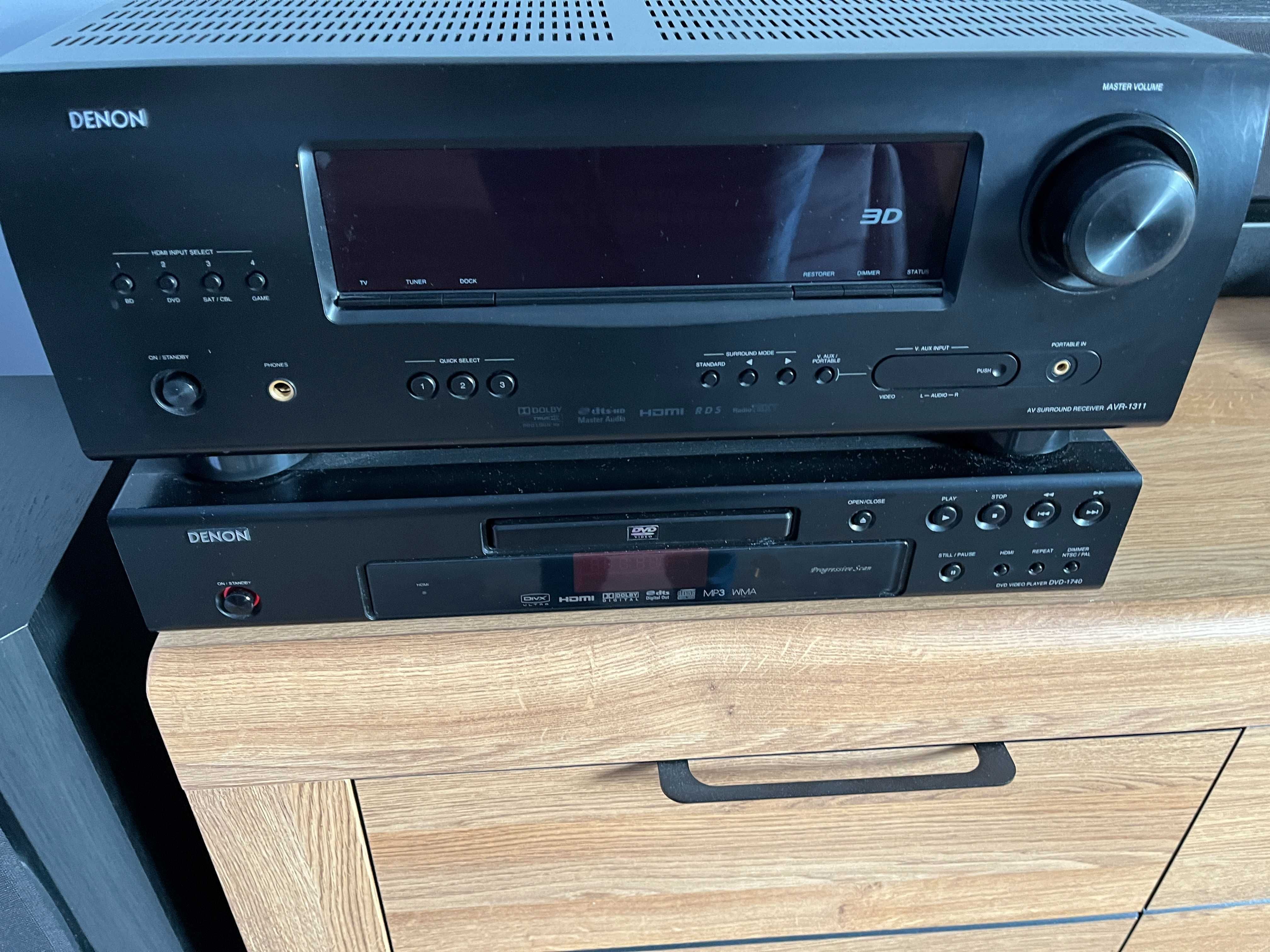 DENON AVR-1311 kino domowe 5.1