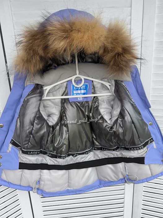 Зимовий термо комплект комбінезон для дівчинки lassye 104/110