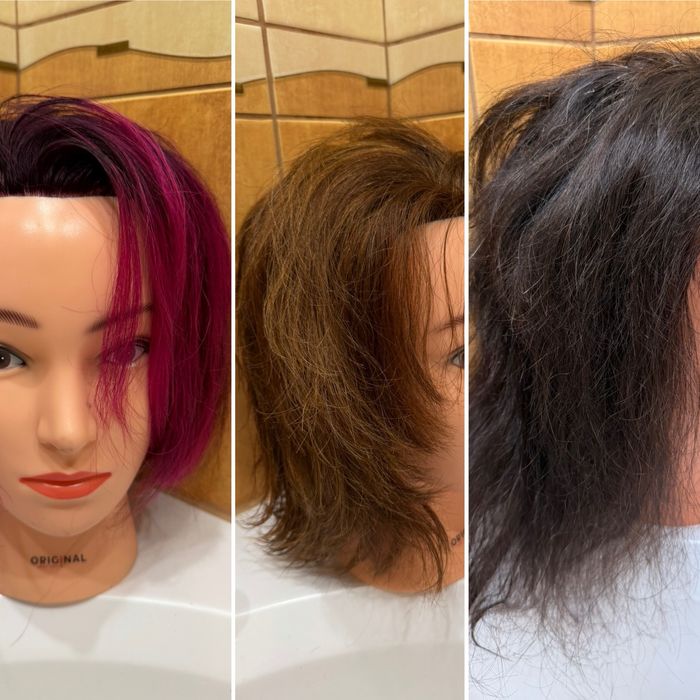 3 glowki fryzjerskie do ćwiczeń