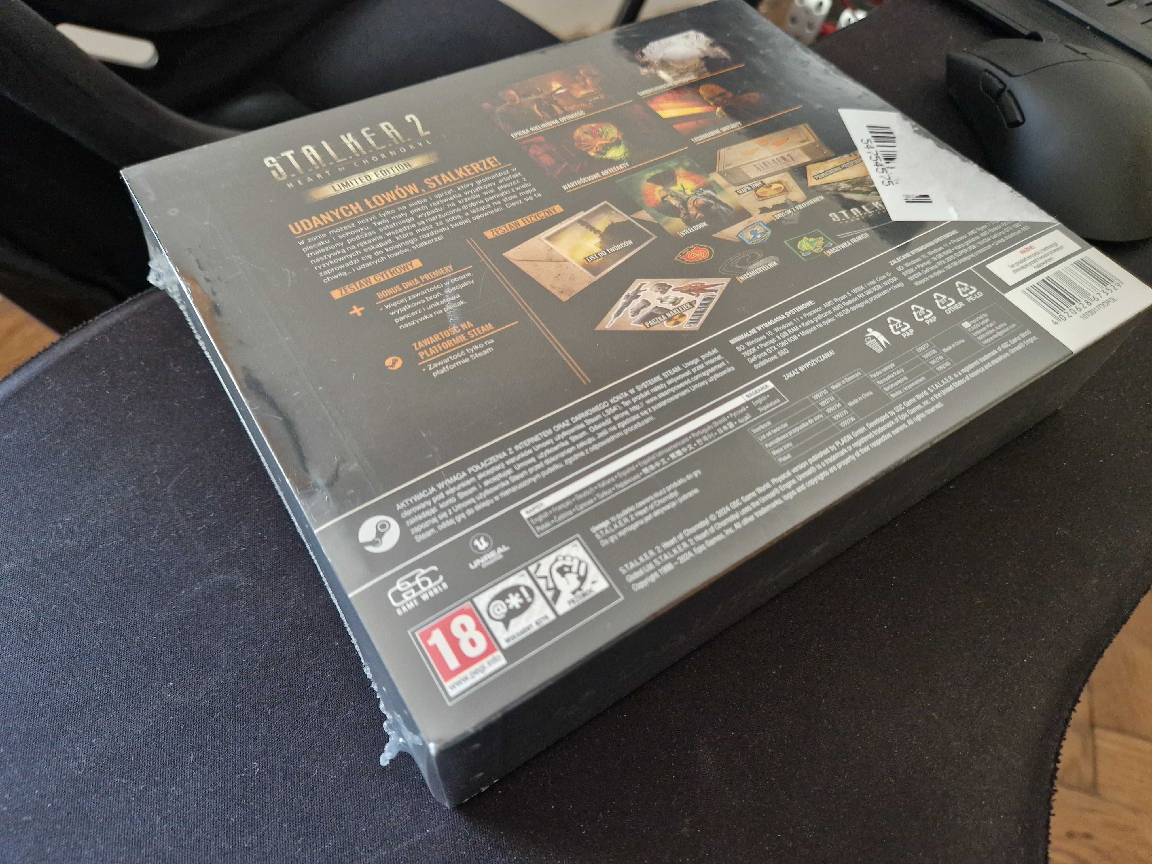 STALKER 2 Edycja Limitowana PC PL *NOWA* *FOLIA*