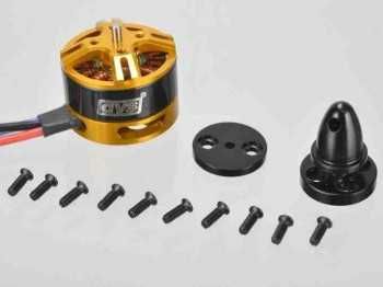 Silnik bezszczotkowy DYS 2300KV 2-3S outrunner dla mini multicopterów