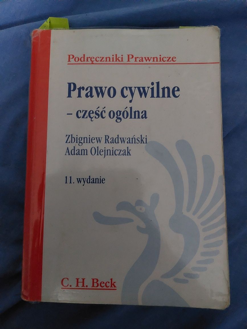 Prawo cywilne - cz. ogólna, 11. wydanie, CH. Beck