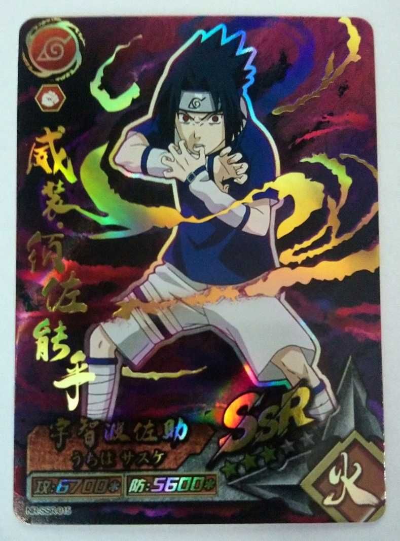 Karta Naruto TCG Sasuke Uchiha - NR-SSR-015