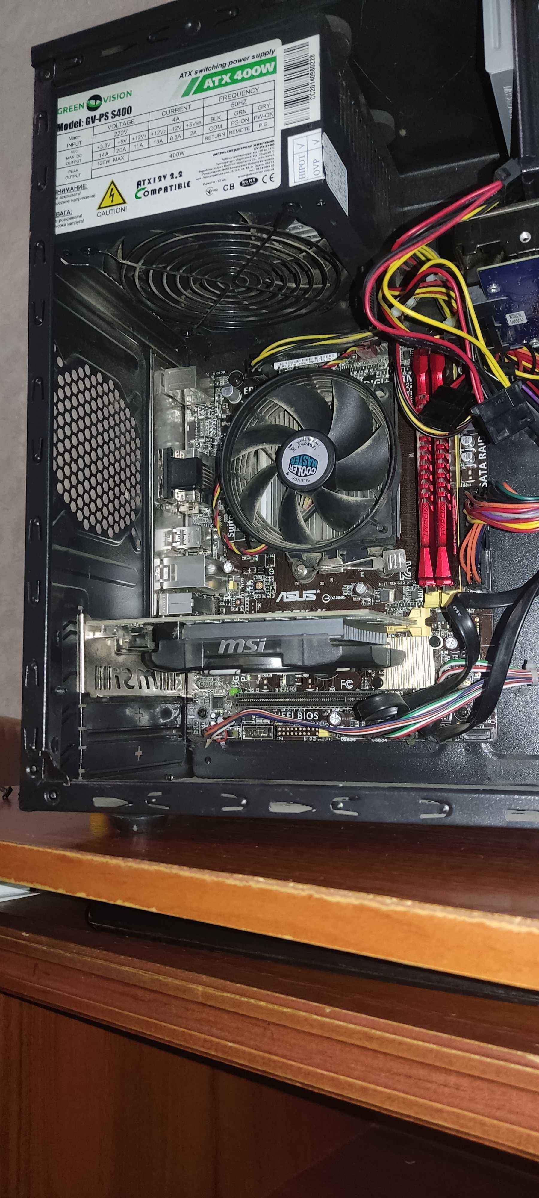 Компьютер FM2+ сокет AMD x4 840 3.1-3.8 GHz 8gb ddr3 GT730 2GB