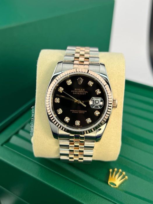 Годинник ROLEX Datejust 36mm Сталь/ Золото