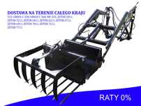 Ładowacz czołowy tur AGRO-MAX - łyżka widły krokodyl