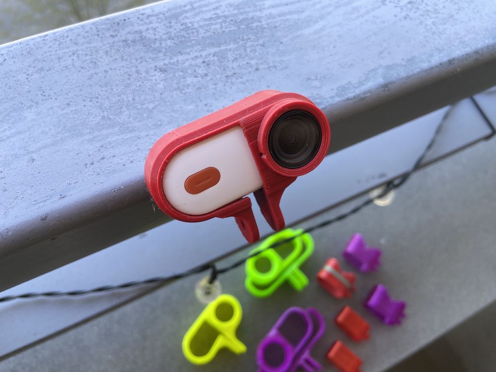 Caddx peanut / Insta go2: mount / uchwyt / mocowanie / 3D druk (TPU)