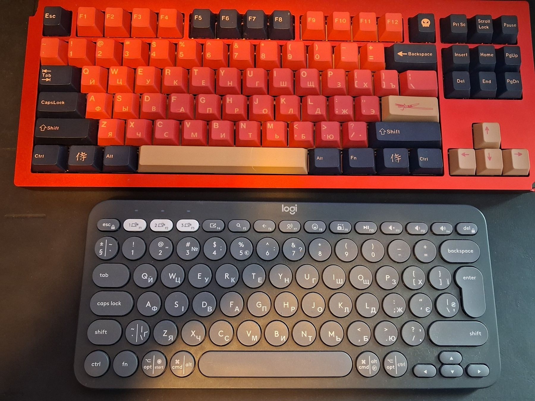 Клавиатура Logitech K380s Multi-Device Bluetooth UA Graphite