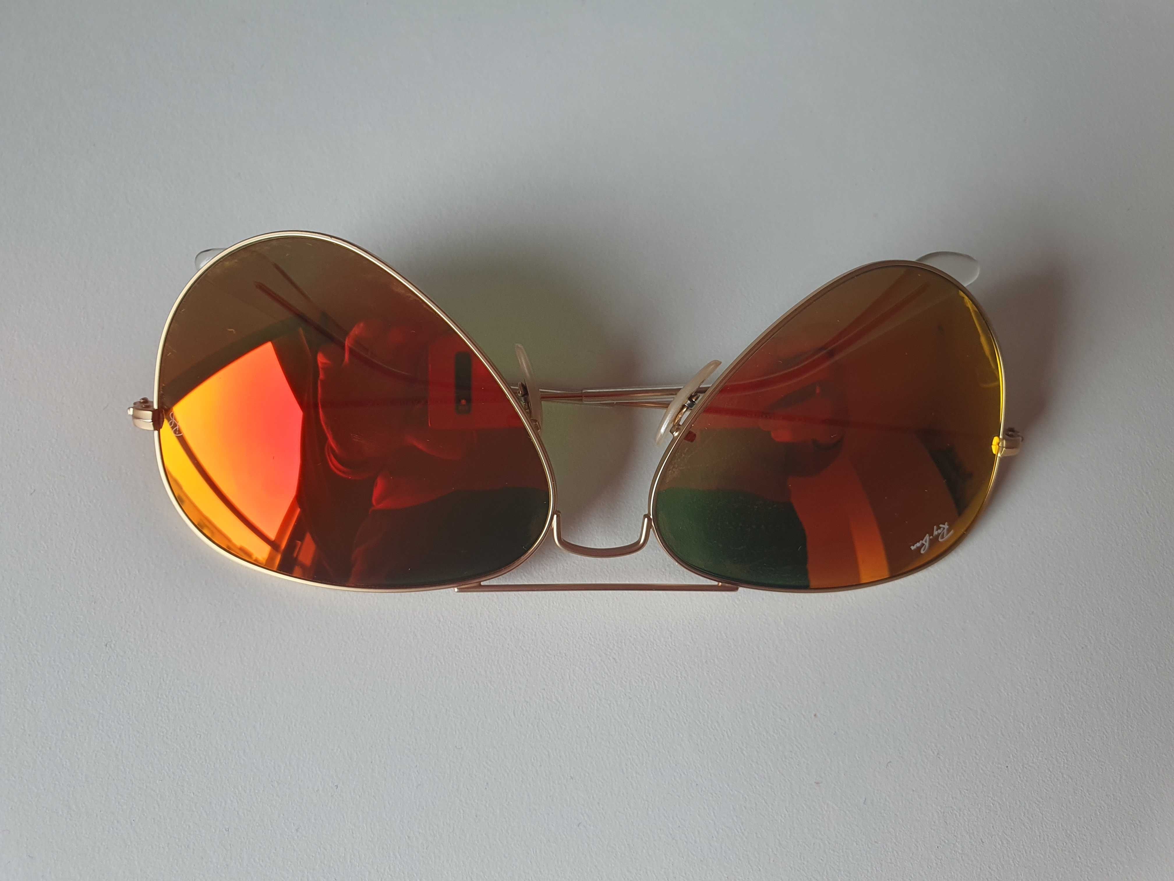 ray ban aviator metal