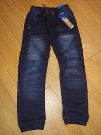 Spodnie jeansy chłopięce nowe 116