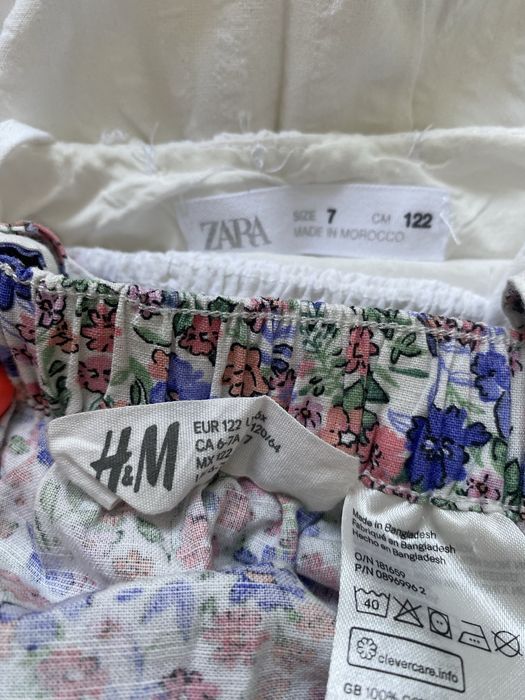 Sukienka sukienki 5 szt H&M ZARA 122/128