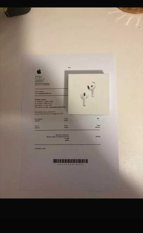 NOWE Apple AirPods 4 -Sealed Box|Aktywna Redukcja|Do iPhone/Mac