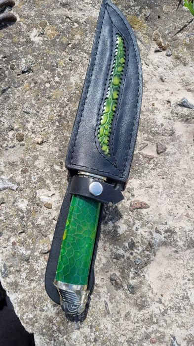 Коллекційний  ящур воїн ніж дамаск