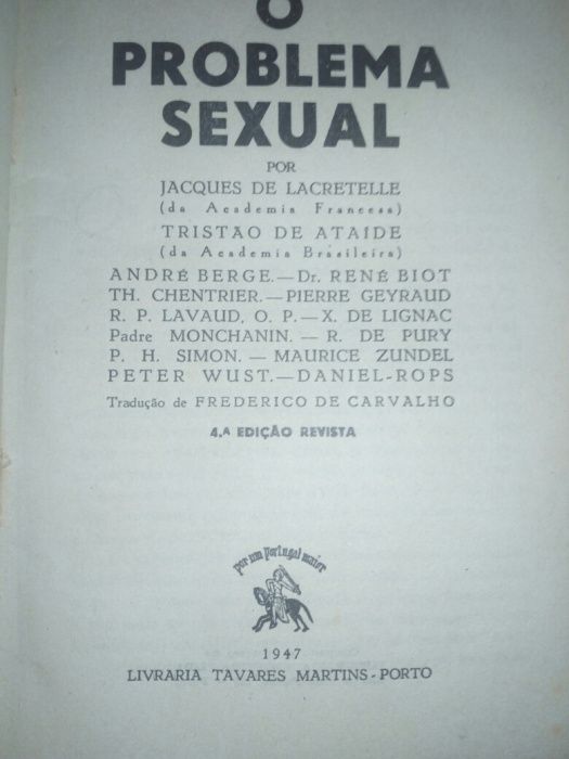 O problema sexual 1947