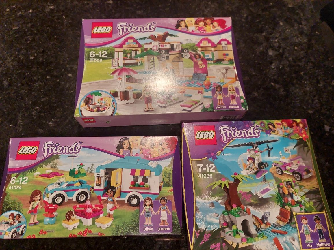 Lego Friends_novos e embalados