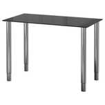 Blat czarny od biurka ikea SZKLANY-99x52 cm.