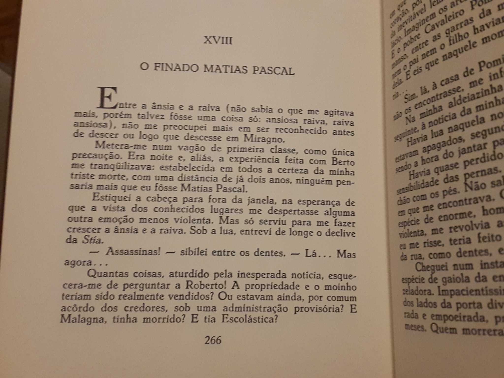 Luigi Pirandello - O Finado Matias Pascal