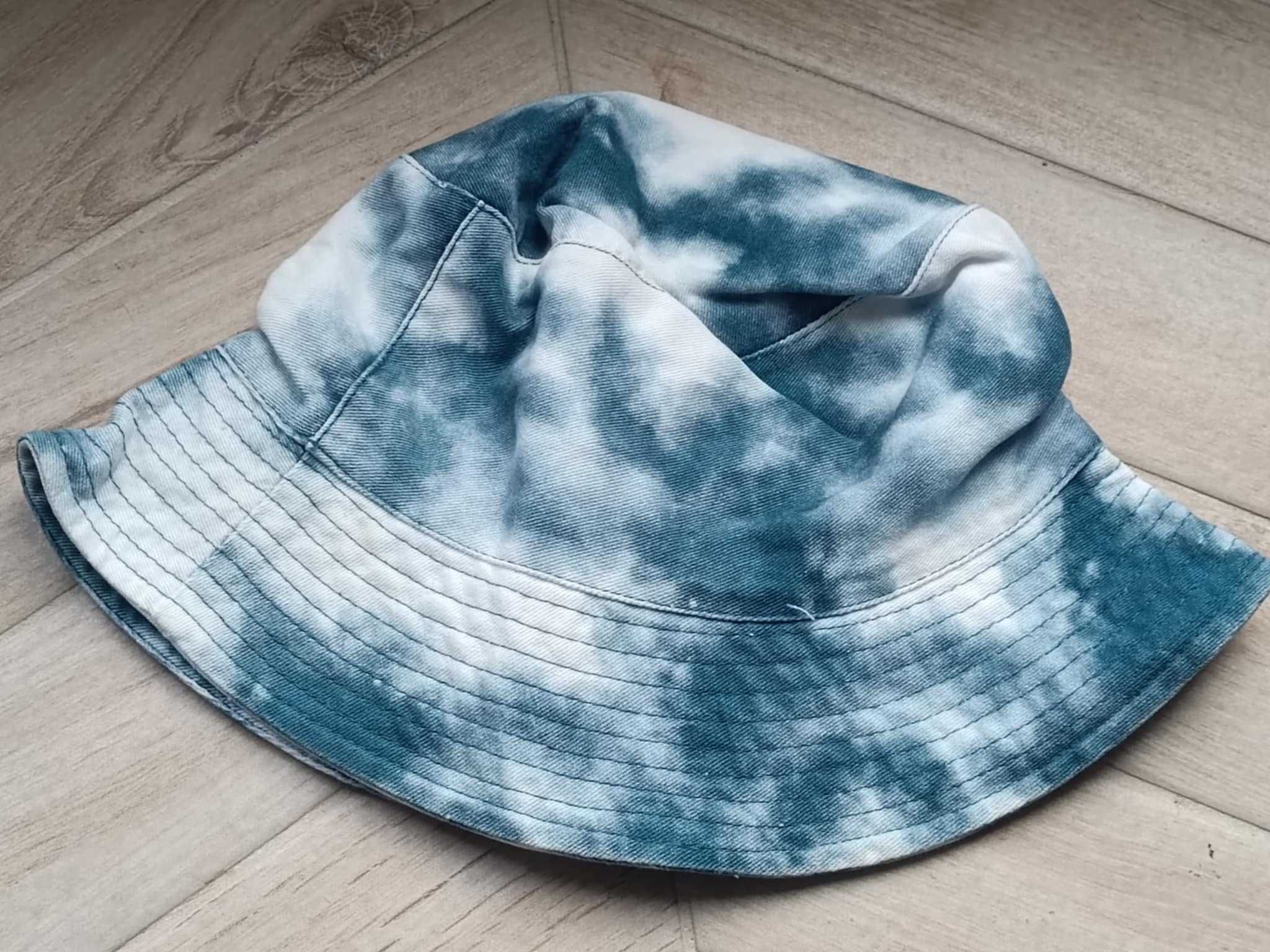 Kapelusz czapka bawełniana typu bucket hat tie-dye rozmiar S