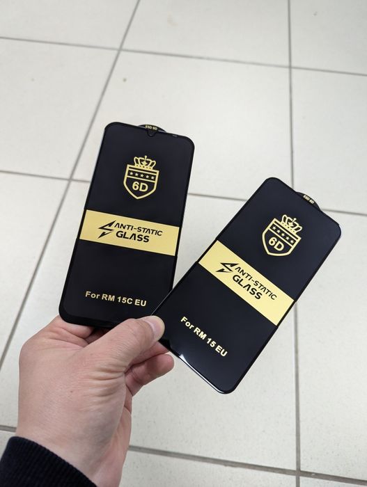 Xiaomi Redmi 15 / 15C Защитное 5D стекло Full Glue Xiaomi все модели