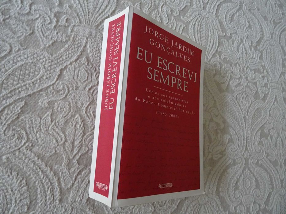Livro Eu Escrevi Sempre BCP Acionistas Colaboradores