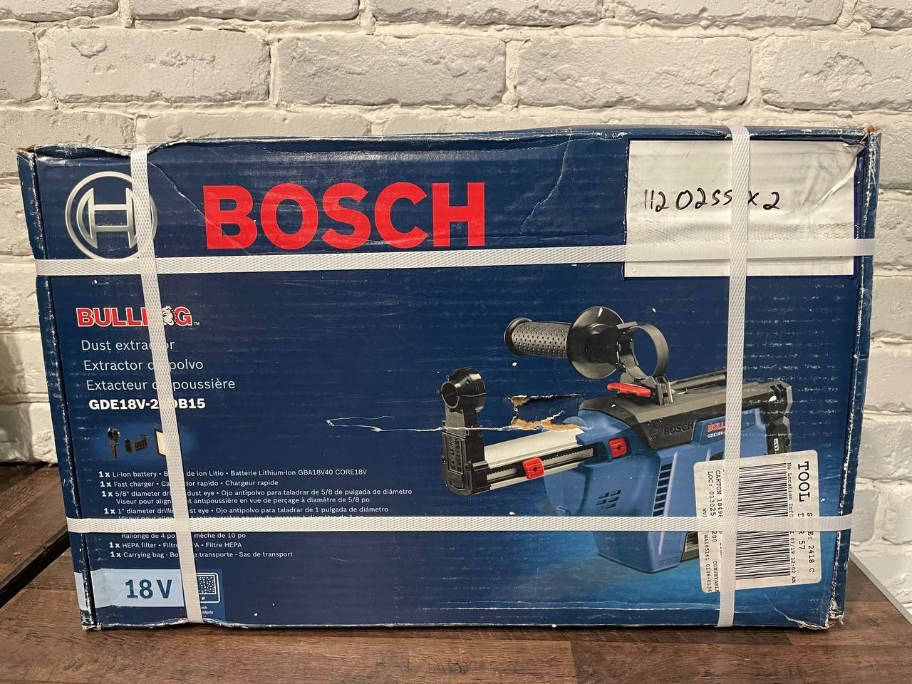 Ударний дриль шуроповерт Bosch gsb18v-755C акумуляторний безщітковий