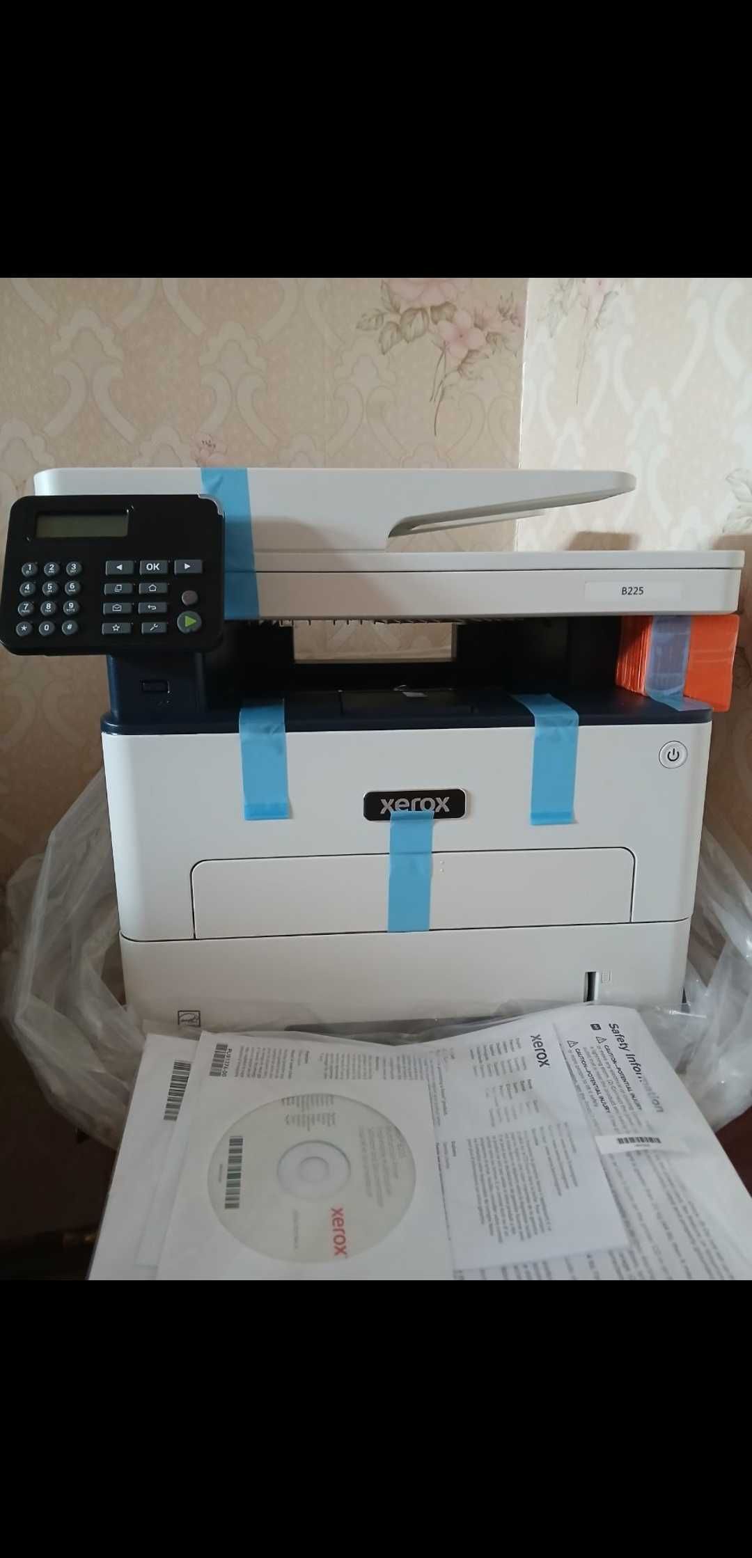 БФП лазерний Xerox B225 з Wi-Fi. НОВИЙ.  Виробнича упаковка.