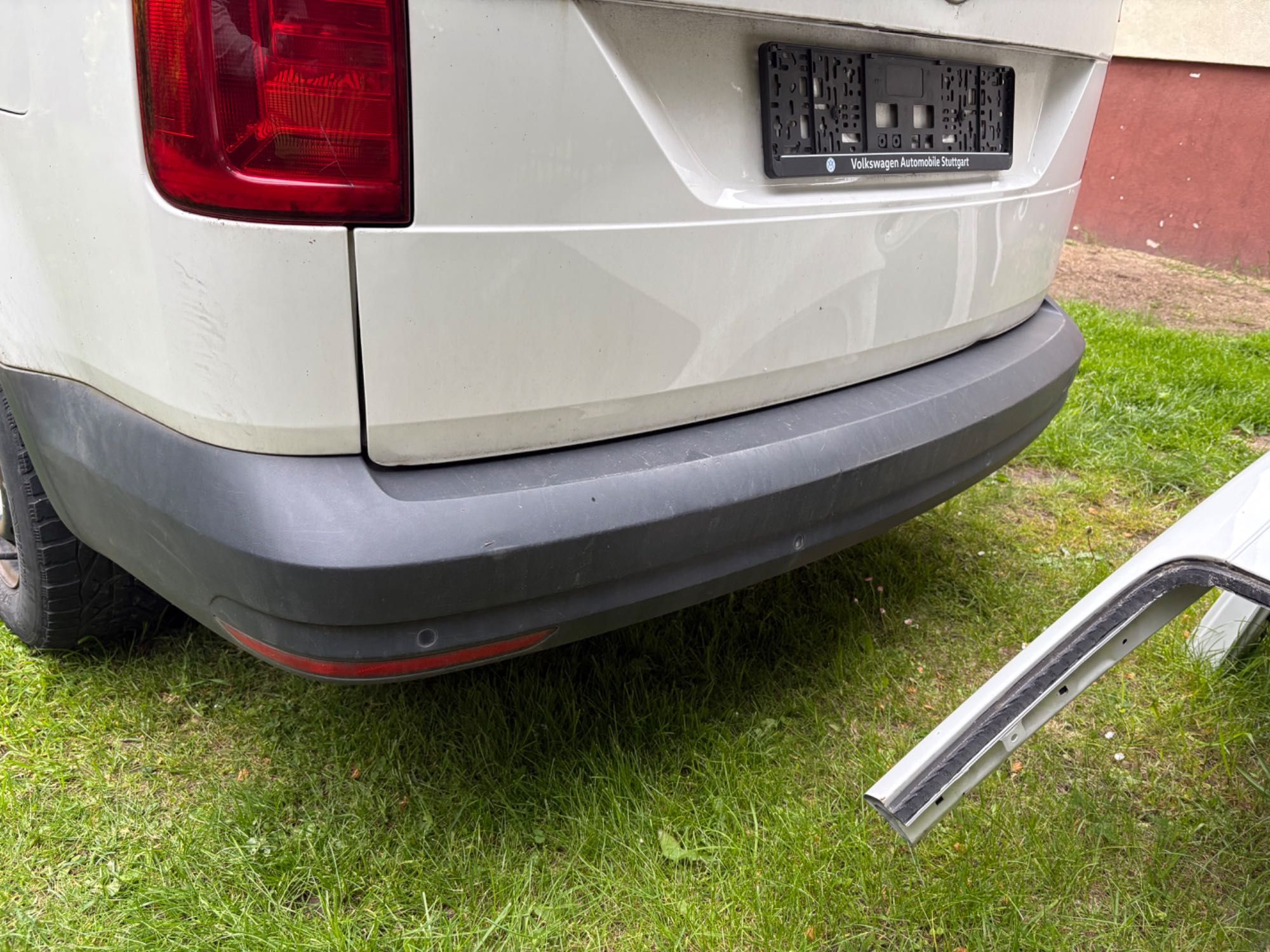 Zderzak Caddy 4 long zderzak tył kompletny