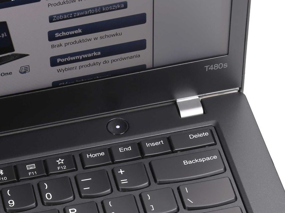 Lenovo T480s i7/ 24/ SSD 256+500/ 14,1 MAT FHD IPS/ BT/ dowóz gratis