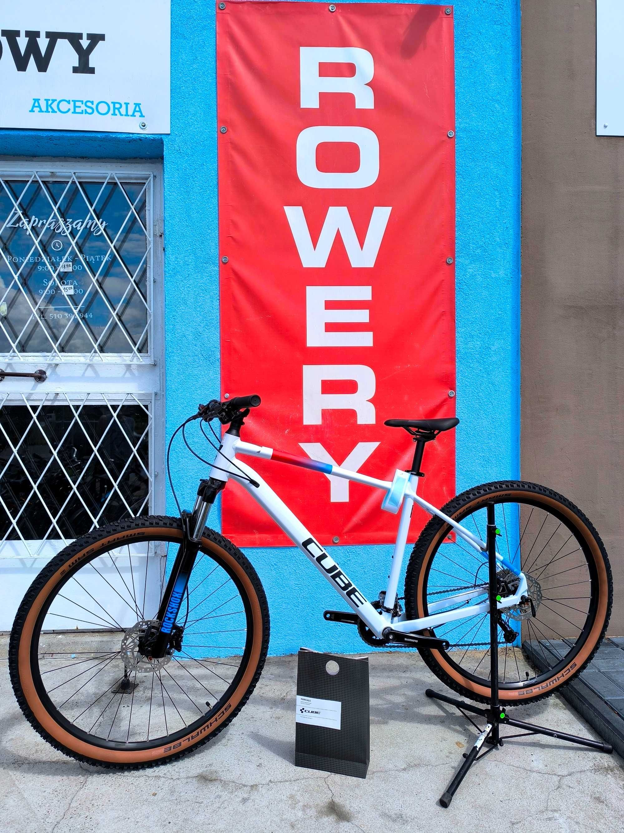 NOWY CUBE AIM SLX XL 22" Hydraulika SHIMANO Koła 29 Rock Shox Judy!!