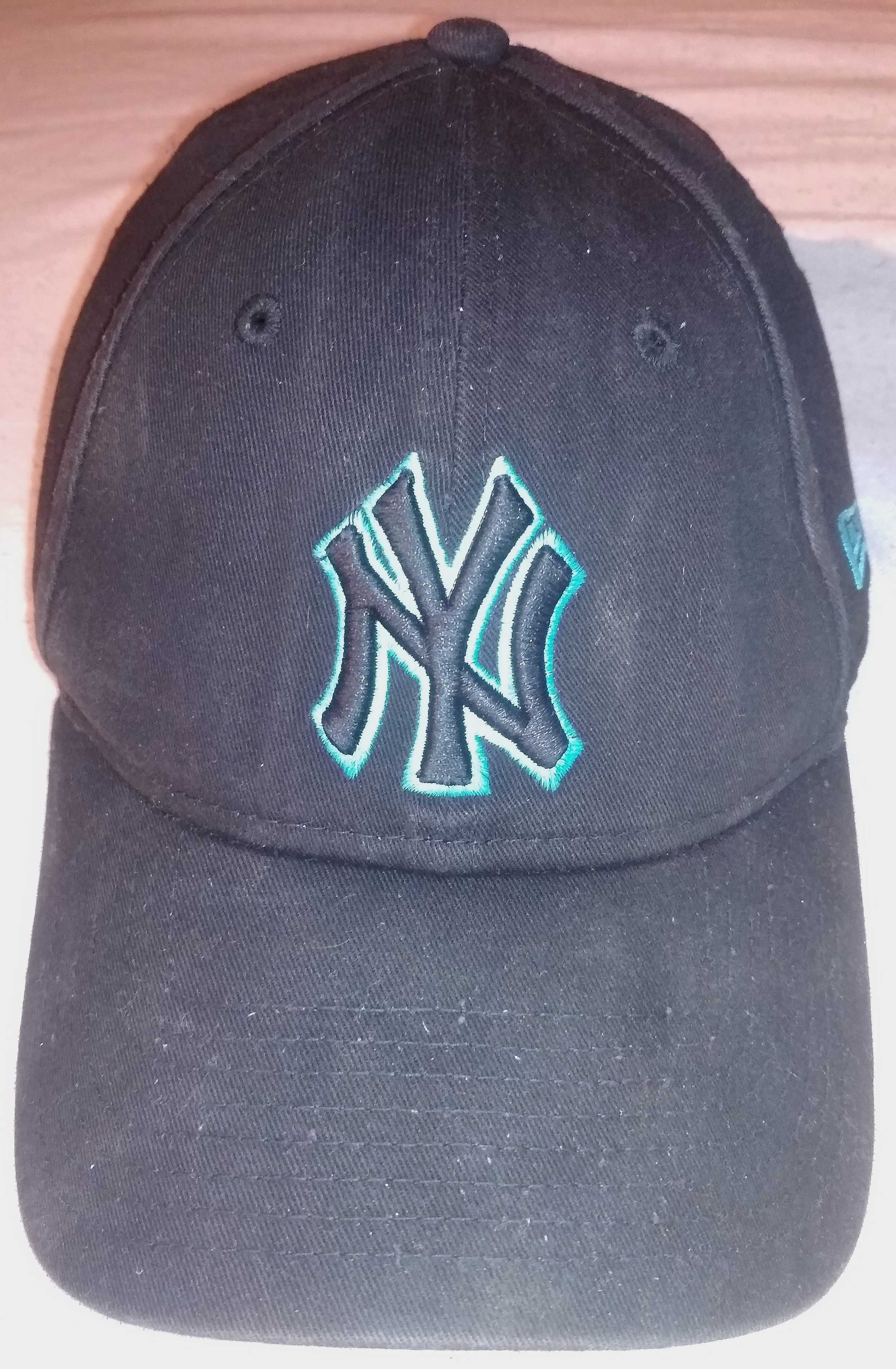 Czapka bejsbolowa New York Yankees Era czarna używana oryginalna