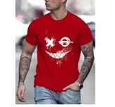 T-SHIRT koszulka męska nowa czerwona anarchia / XL