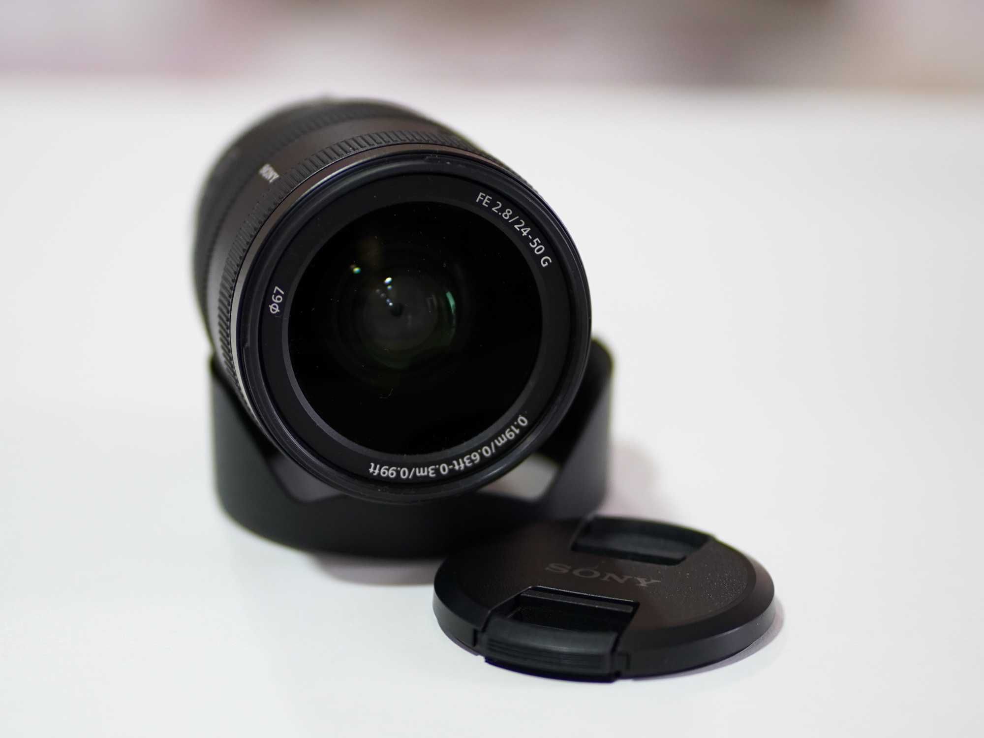 Sony 24-50 2.8, nova ainda em garantia